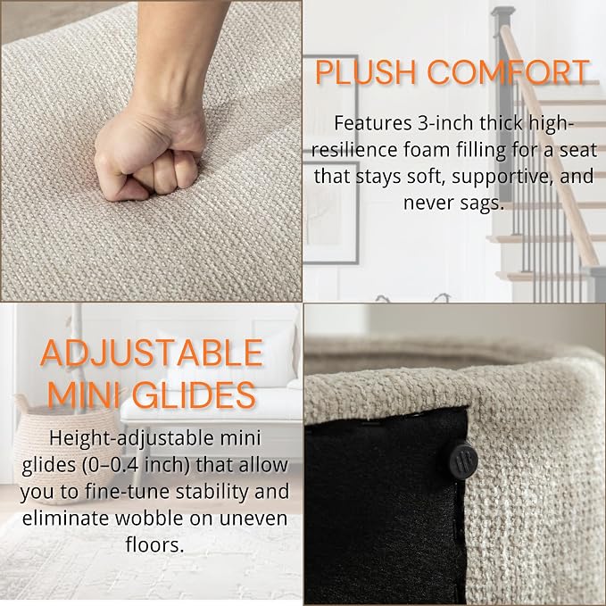 Light Oatmeal 52.2''w