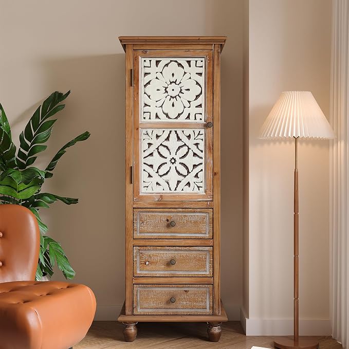 Natural Wood, Vinitage White