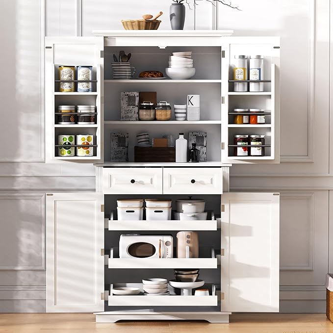 White 4-door 2-drawer + Mdf