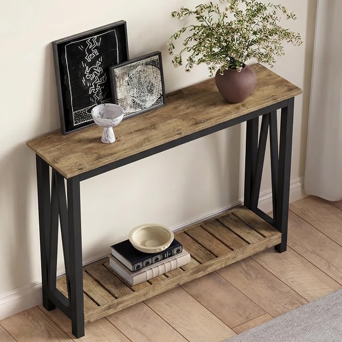 Rustic Oak & Black