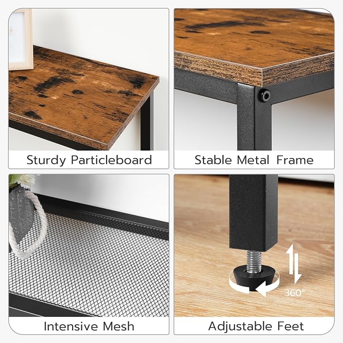 Rustic Brown + Black