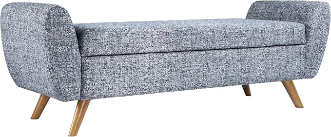 Blue Gray Woven Fabric