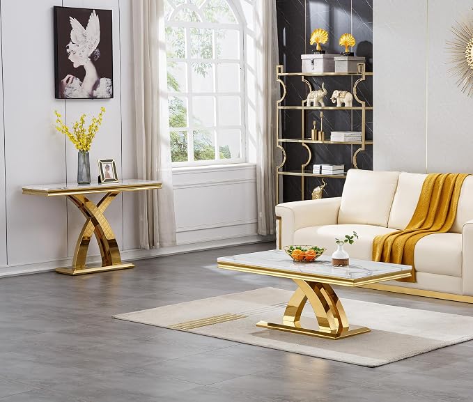 White Marble& Gold5