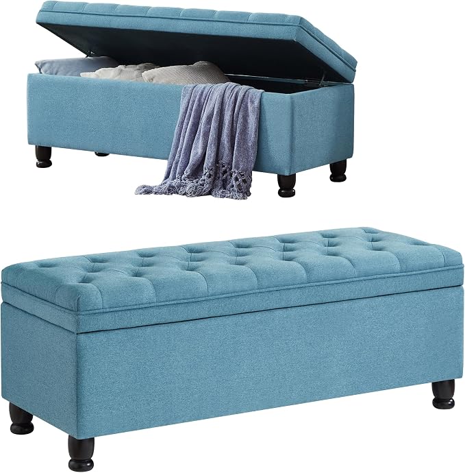 Linen Light Blue 45\