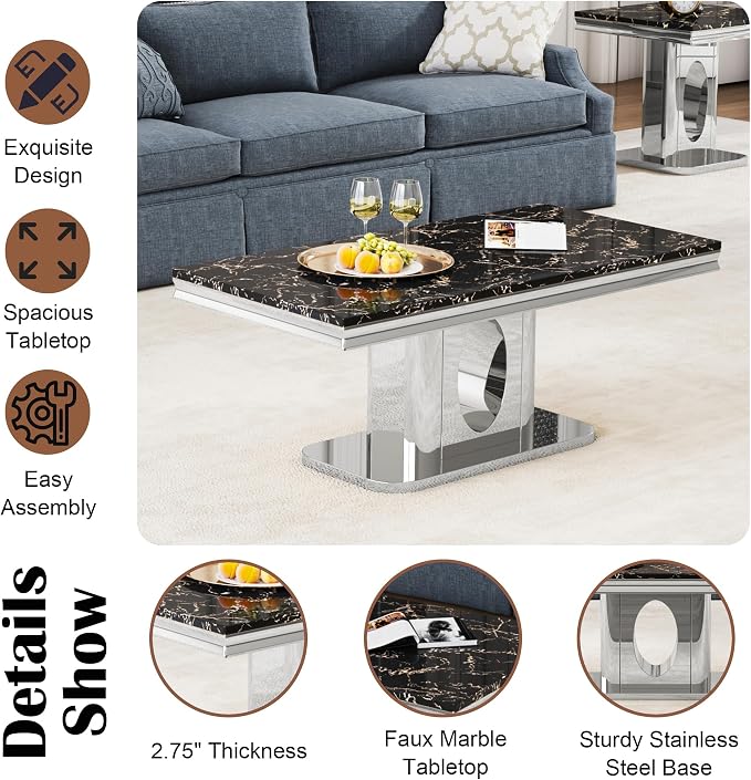 Silver+black