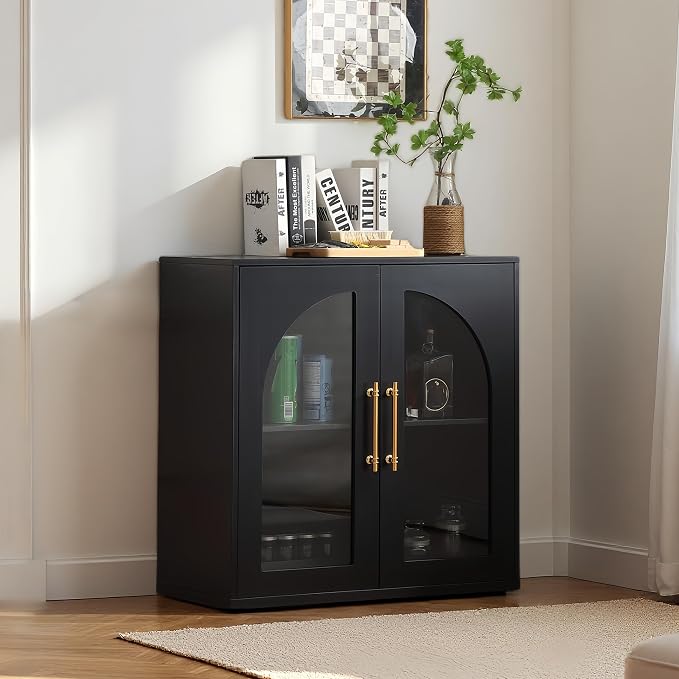 Arched Glass-black