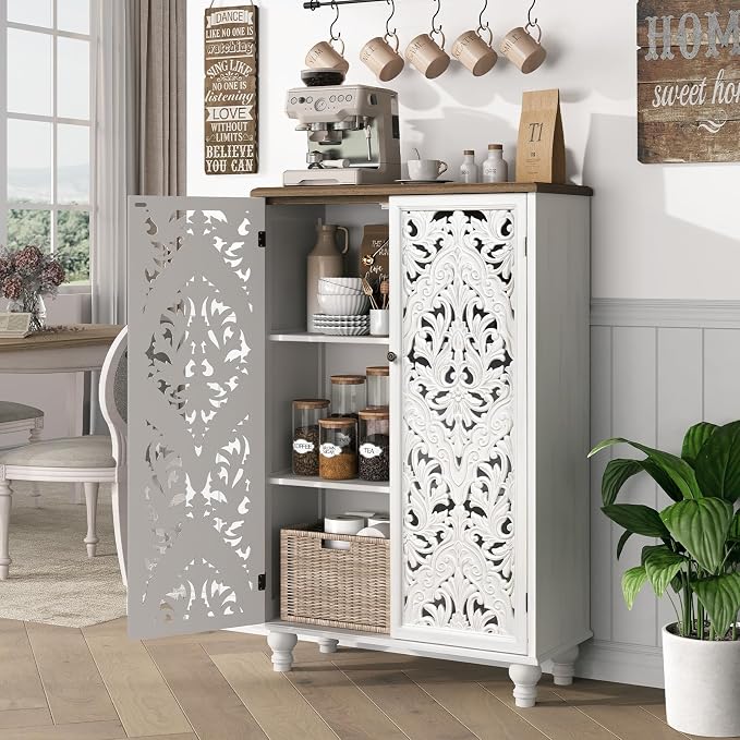 Distressed White Tall