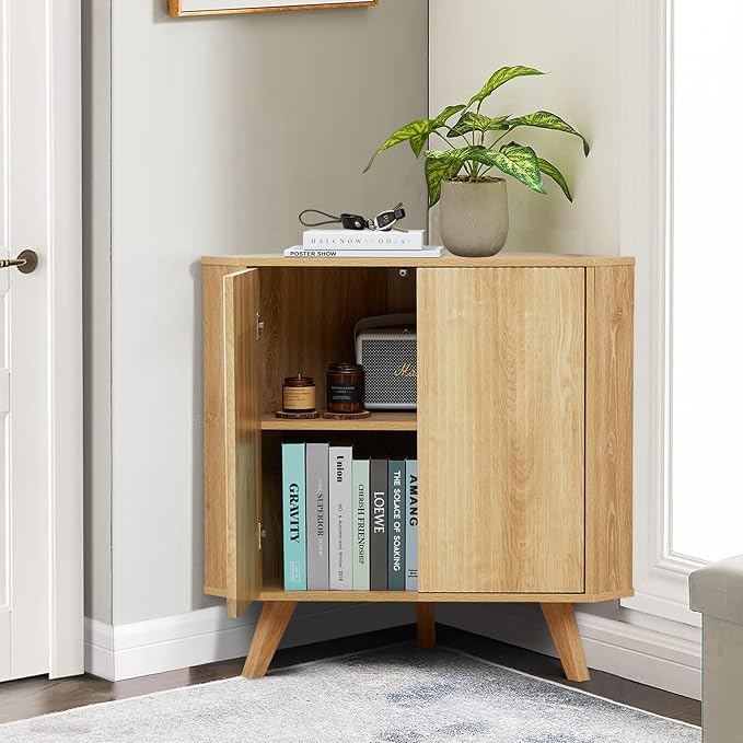 Corner Cabinet Natural