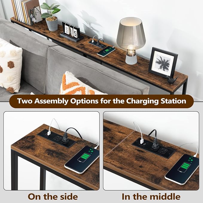 Rustic Brown, Black