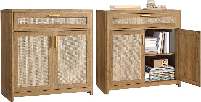 Natural Brown (With Drawer)