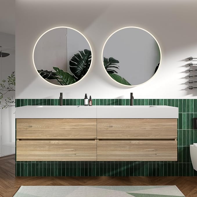 Rough Oak / High-rim Sink