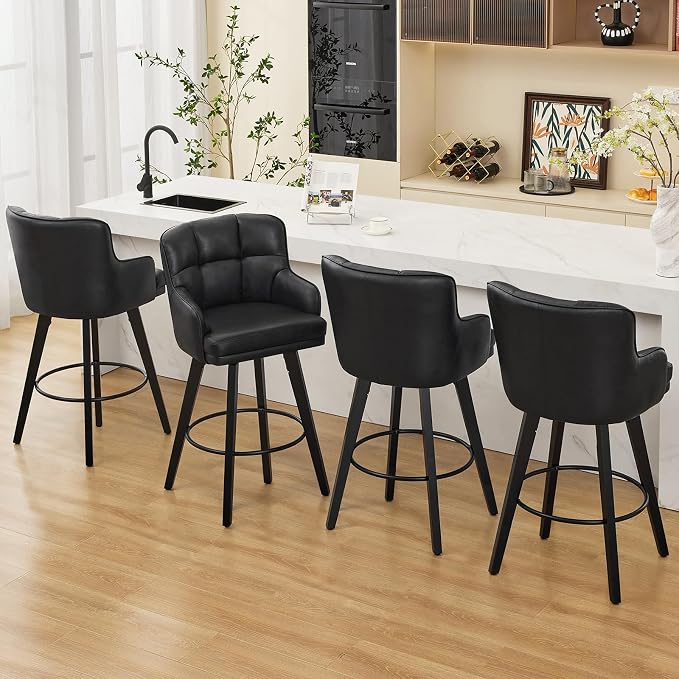 Black- Faux Leather
