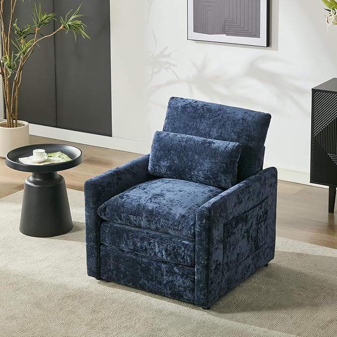 Chenille-blue