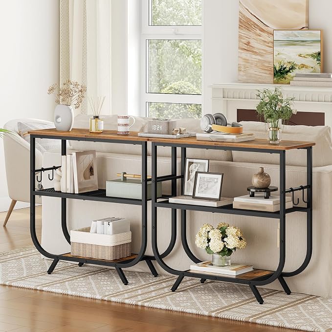 Rustic Brown + Black