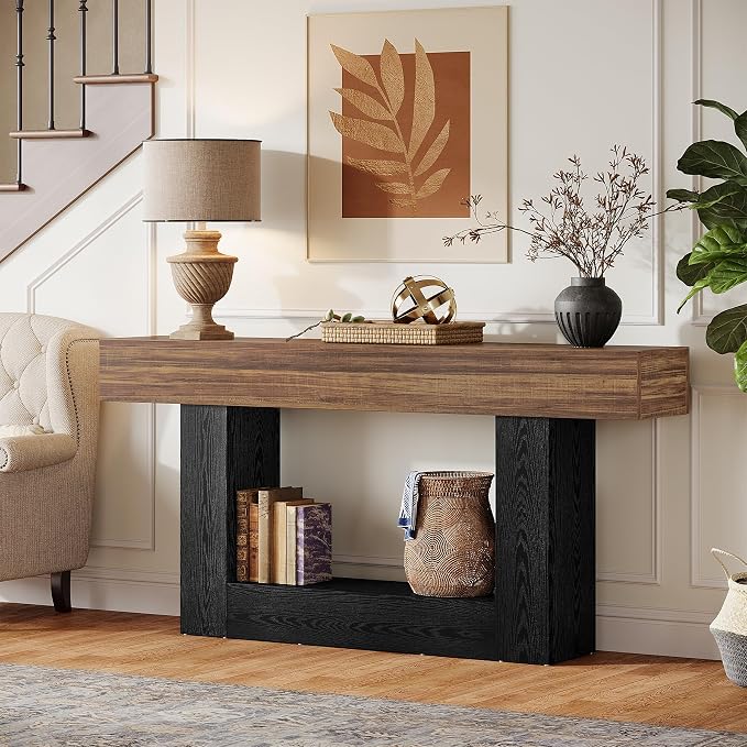 Rustic Brown & Black