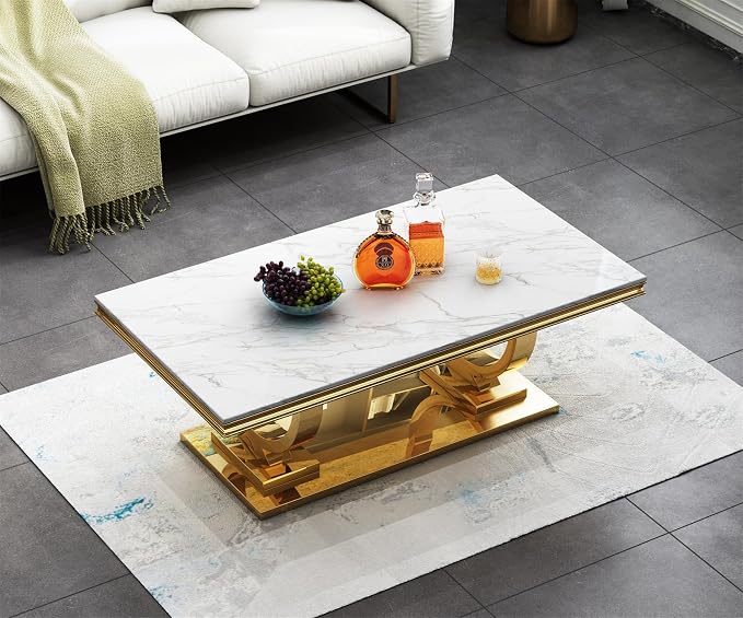 White Gold-coffee Table