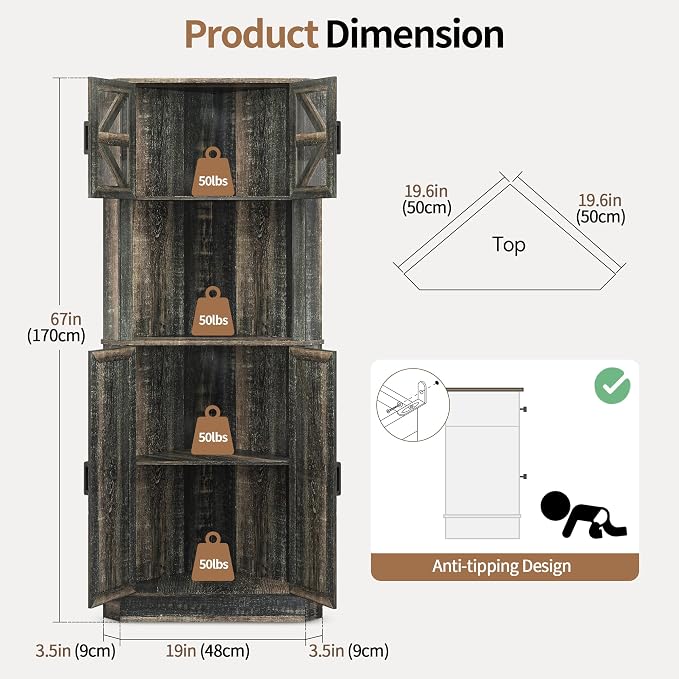 Dark Rustic Oak