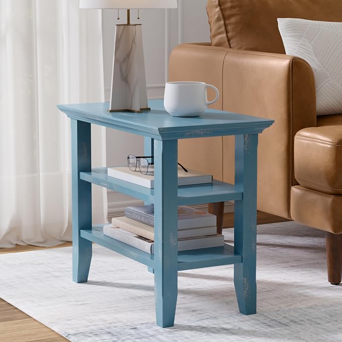 Distressed Coastal Blue