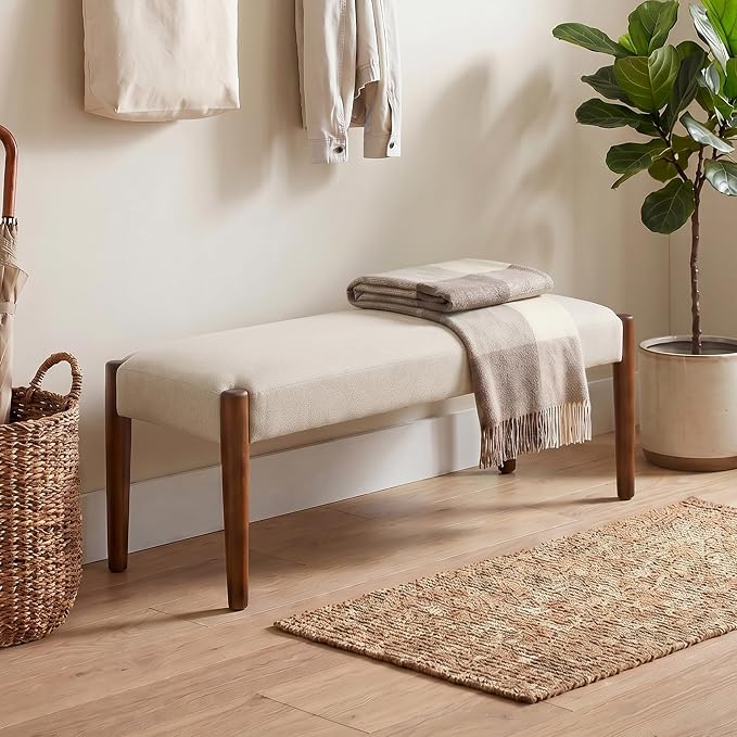 Beige With Walnut Leg