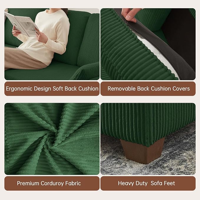 Corduroy-green