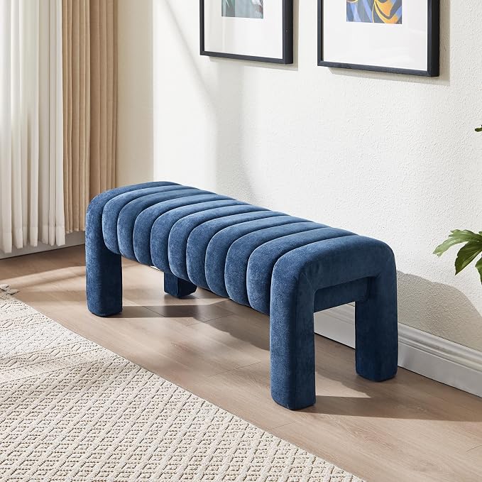 Blue Chenille