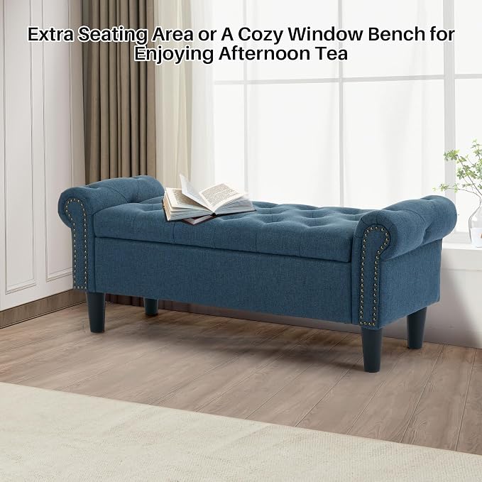 Linen Dark Blue