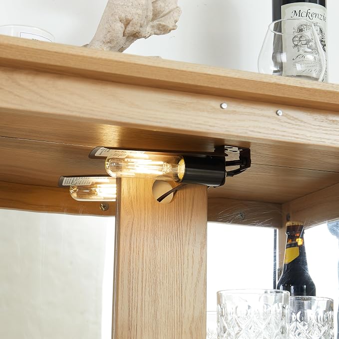 Oak-include Bulb-one Drawer