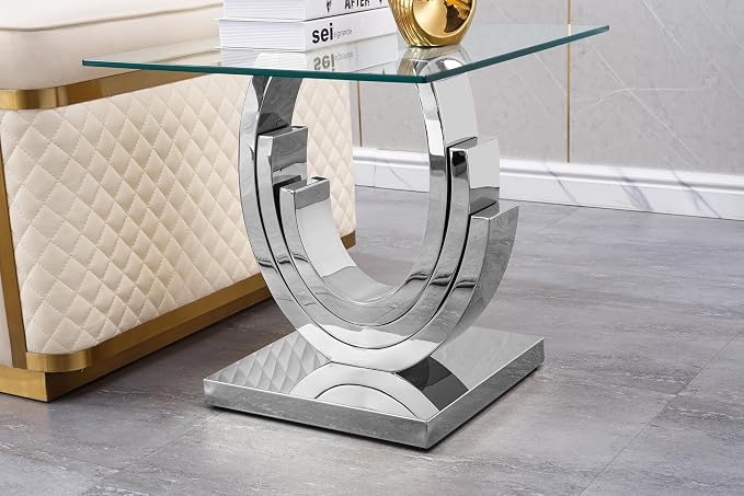 Silver End Table