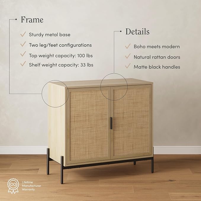 Light Oak/Rattan