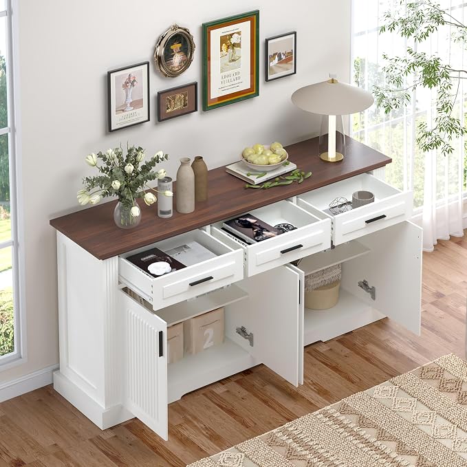 3 Drawers-white