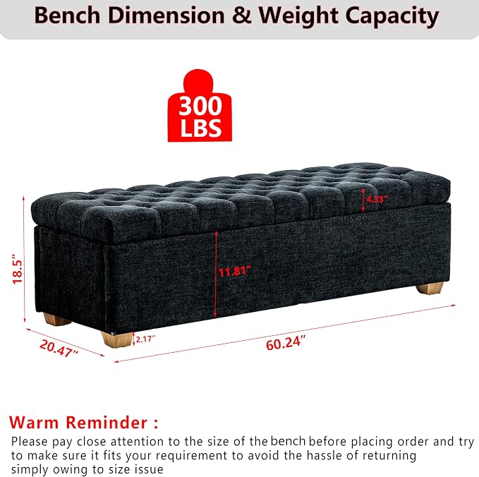 Chenille Black
