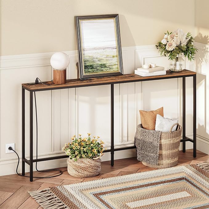 Rustic Brown, Black