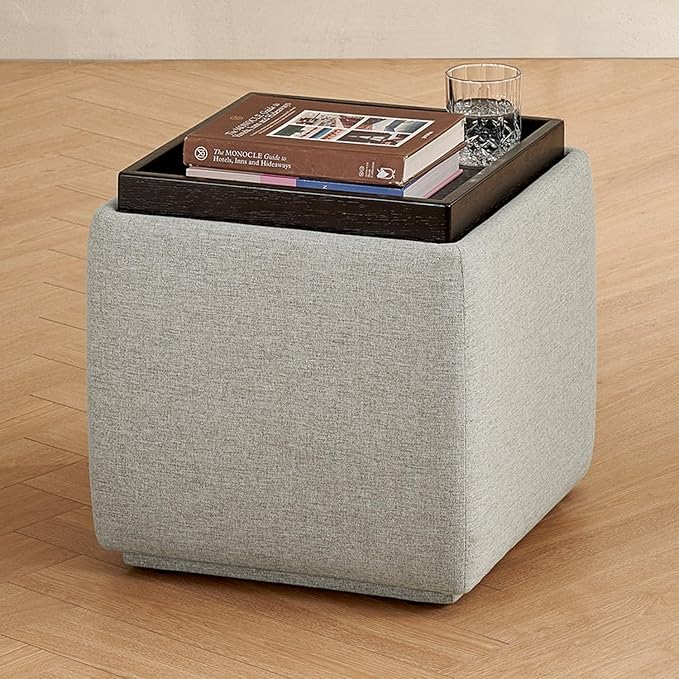 Light Gray Fabric, Cube
