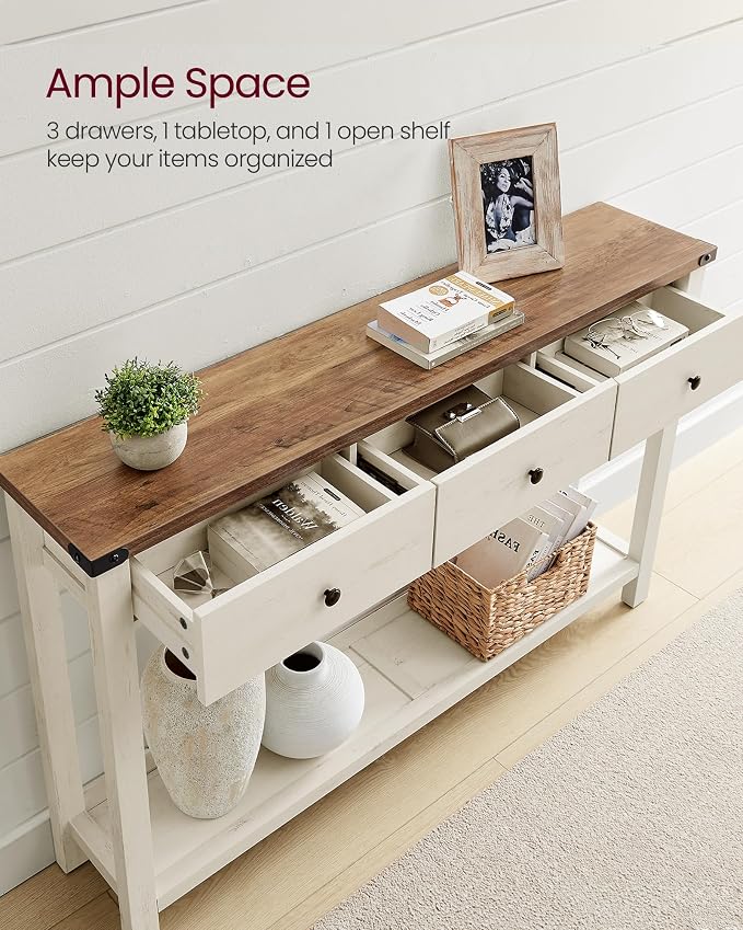 Honey Brown + Rustic White