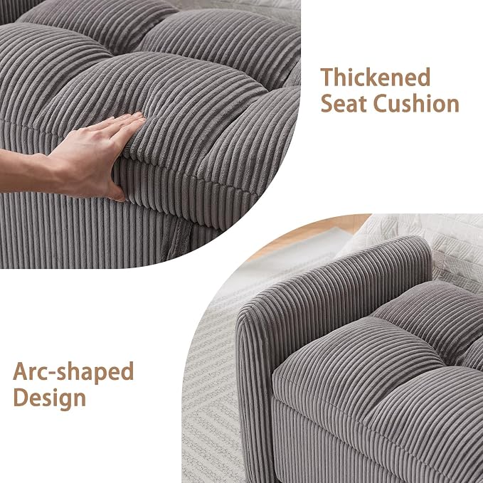 Corduroy Grey