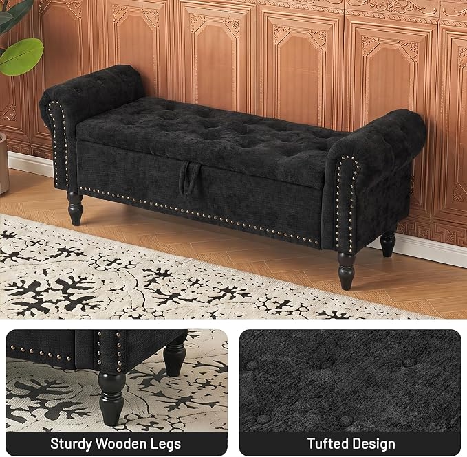 Black-chenille