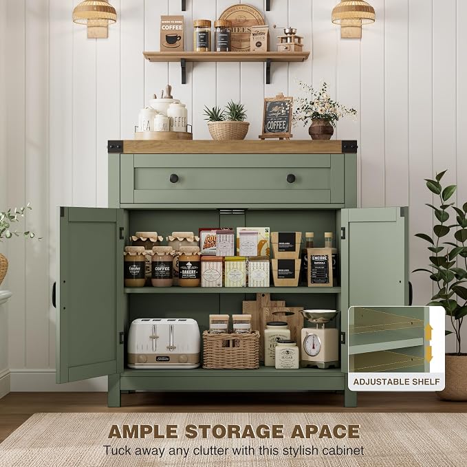 Green / Rustic Brown