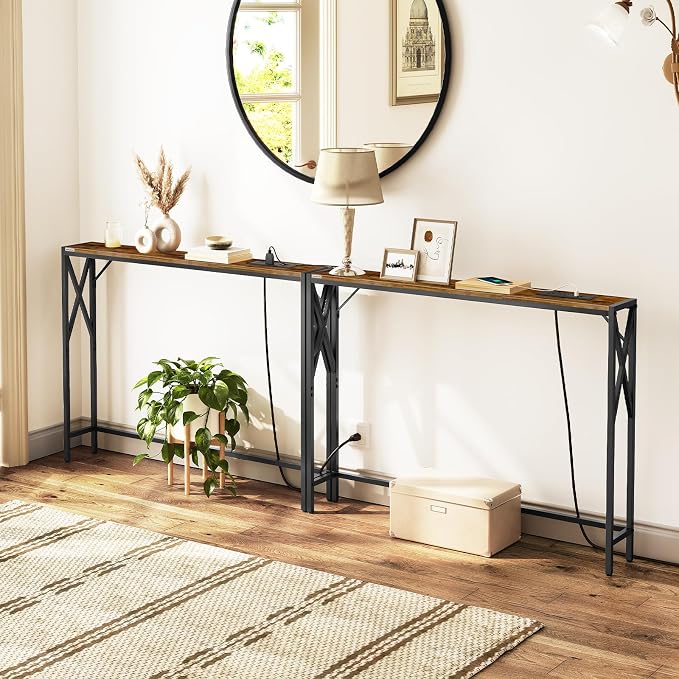Rustic Brown, Black