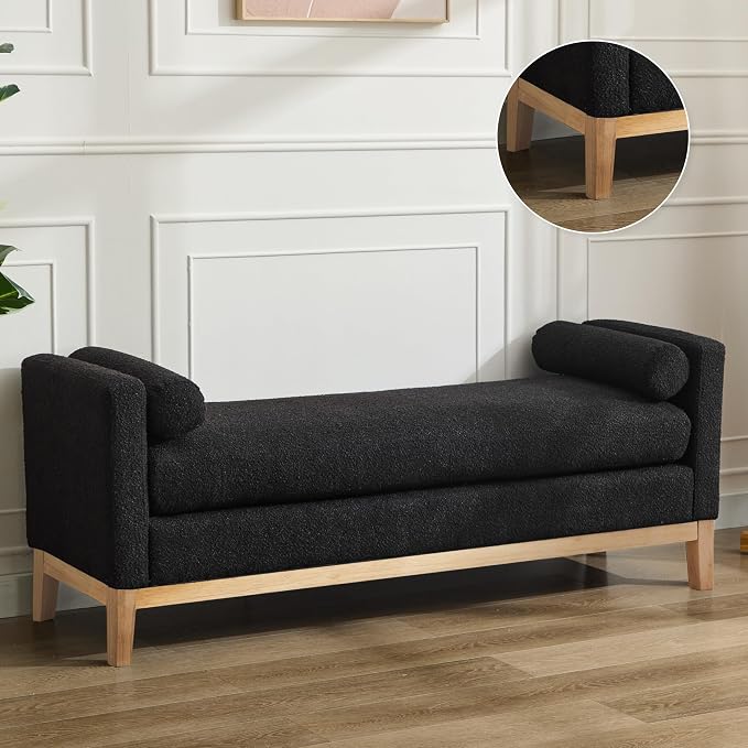 Nature Wood Legs-boucle Black
