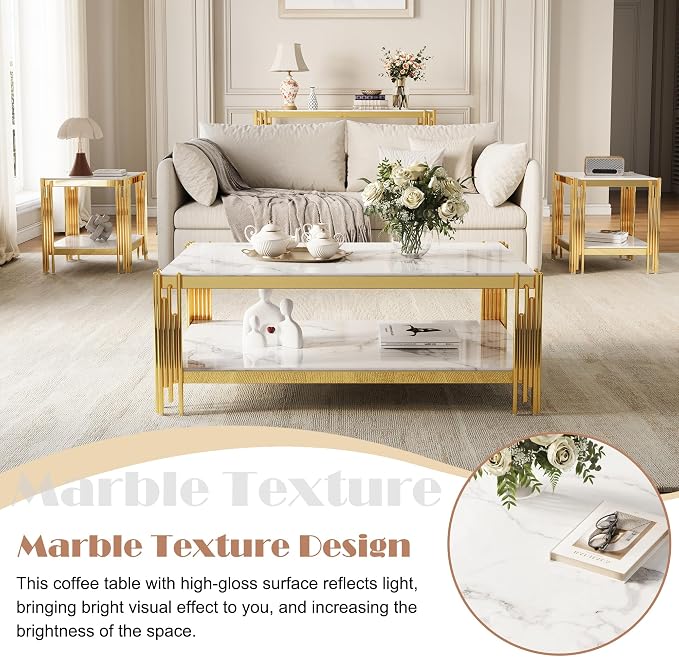 Gold+white