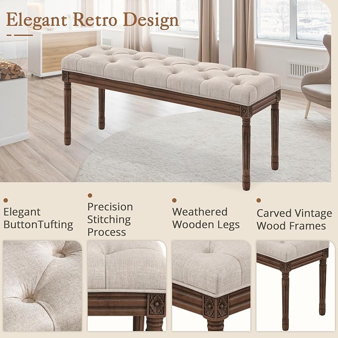 Linen and Dark Brown
