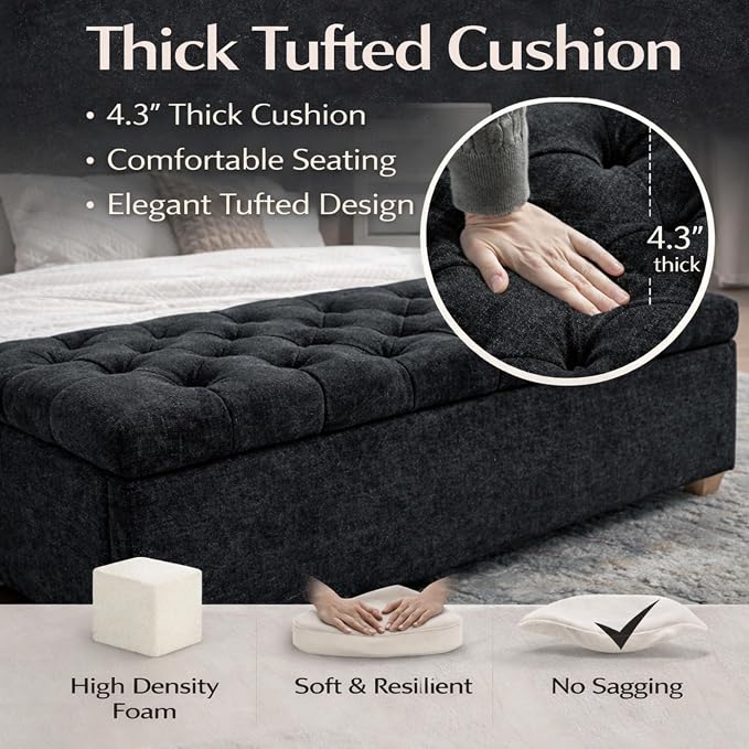 Chenille Black