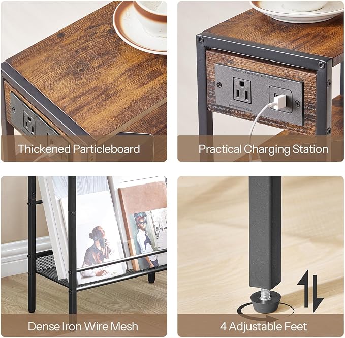 Rustic Brown + Black