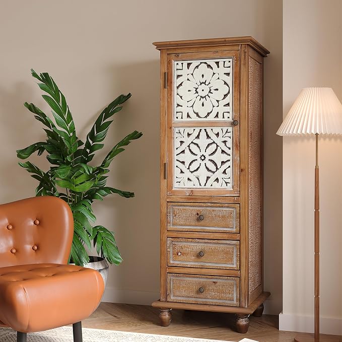 Natural Wood, Vinitage White