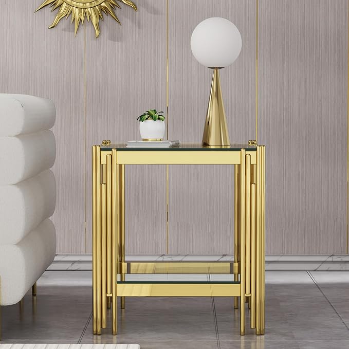 Gold, End Table