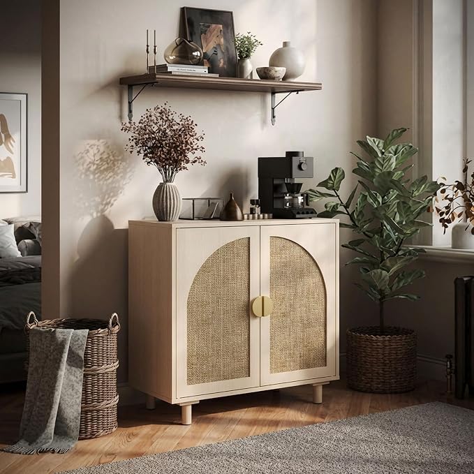 Rattan Doors-beige-1pcs