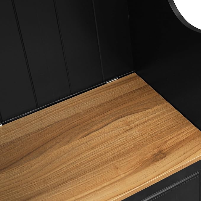 Black+different Shelves