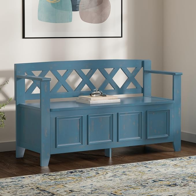 Distressed Coastal Blue