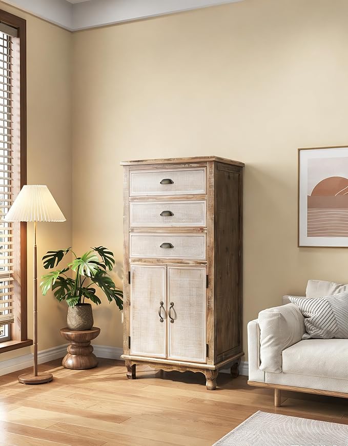 2 Doors- Antique Natural