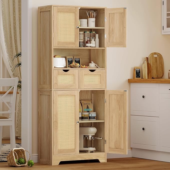 Natural-4 Shelves